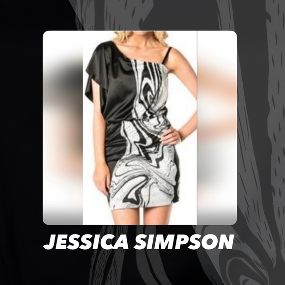 Jessica Simpson Dresses & Skirts - EUC Jessica Simpson One Shoulder Dress